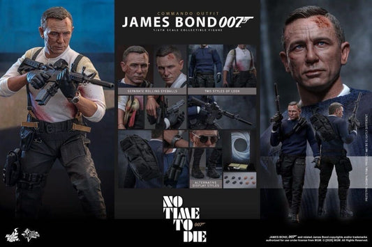 ホットトイズ MMS804 『007／ノー・タイム・トゥ・ダイ』 ジェームズ・ボンド （コマンド・スタイル）