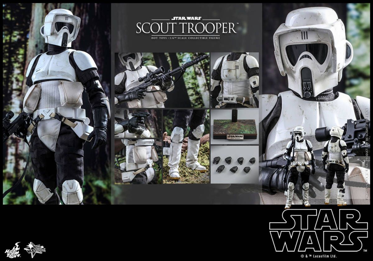 ホットトイズMMS611『スター・ウォーズ　エピソード６／ジェダイの帰還』  スカウト・トルーパー