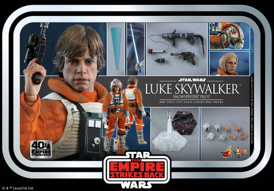 ホットトイズ MMS585 『スター・ウォーズ　エピソード５／帝国の逆襲』 ルーク・スカイウォーカー（スノースピーダー・パイロット版）［『スター・ウォーズ　エピソード５／帝国の逆襲』４０周年記念版］