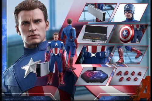 ホットトイズ MMS563 『アベンジャーズ／エンドゲーム』 キャプテン・アメリカ（映画『アベンジャーズ』版）