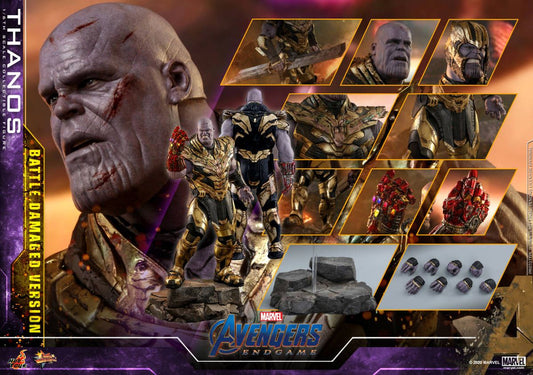 ホットトイズ MMS564 『アベンジャーズ／エンドゲーム』　サノス（バトルダメージ版）