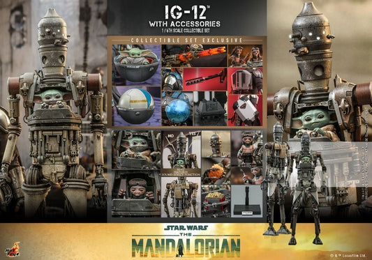 ホットトイズ TMS105  『マンダロリアン』ＩＧ-１２＆アクセサリーセット DX