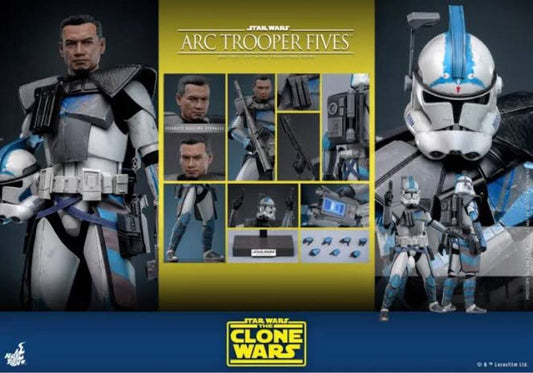 ホットトイズTMS132 『スター・ウォーズ：クローン・ウォーズ』  ARCトルーパー／ファイブス