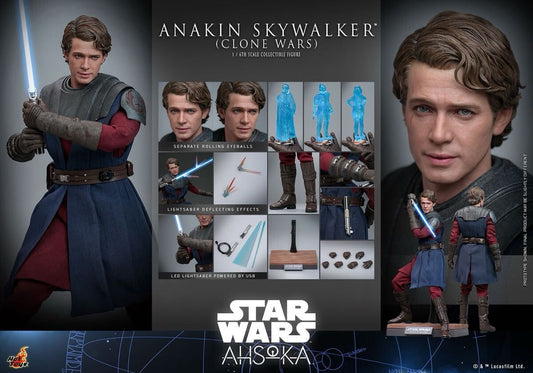 ホットトイズ TMS129 『スター・ウォーズ：アソーカ』アナキン・スカイウォーカー（クローン戦争）
