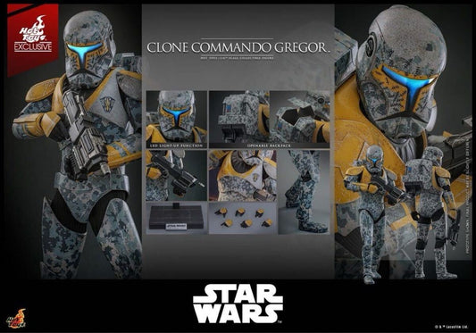 ホットトイズ TMS155 『スター・ウォーズ：クローン・ウォーズ』 クローン・コマンドー・グレガー