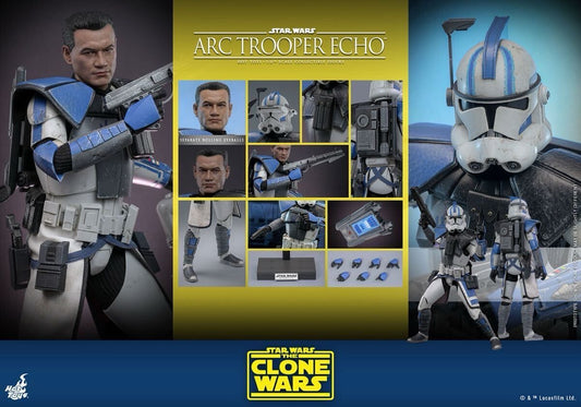 ホットトイズTMS133 『スター・ウォーズ：クローン・ウォーズ』 ARCトルーパー／エコー