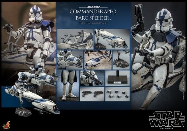 ホットトイズ TMS076ズ コマンダー・アポー＆BARCスピーダー