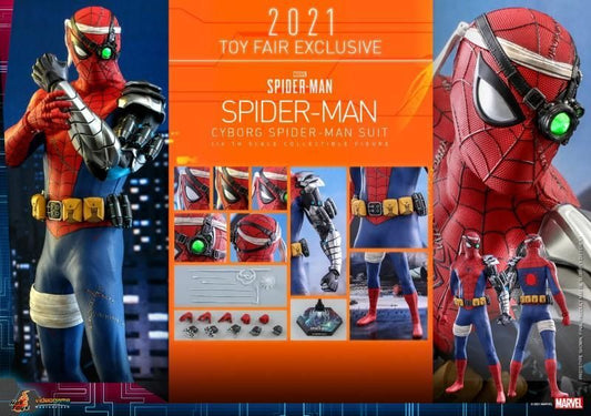 ホットトイズ VGM51 『Ｍａｒｖｅｌ’ｓ　Ｓｐｉｄｅｒ－Ｍａｎ』スパイダーマン（サイボーグ・スパイダーマン・スーツ版）