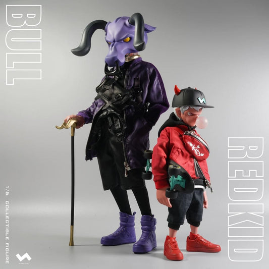 JTスタジオ 『ストーリー・マスク』 – 『Bull & Red Kid』