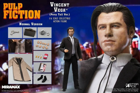 Star Ace Toys SA0086 Star Ace Toys SA0086 パルプ フィクション 　ビンセント　ベガ ジョン トラボルタ Vincent Vega 2.0.Pony Ver