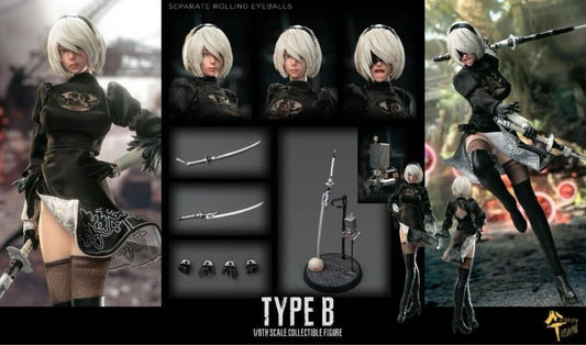 MTtoys MTT019  『ニーア オートマタ』(ヨルハ二号B型) 2B NieR:Automata    １/6 フィギュア