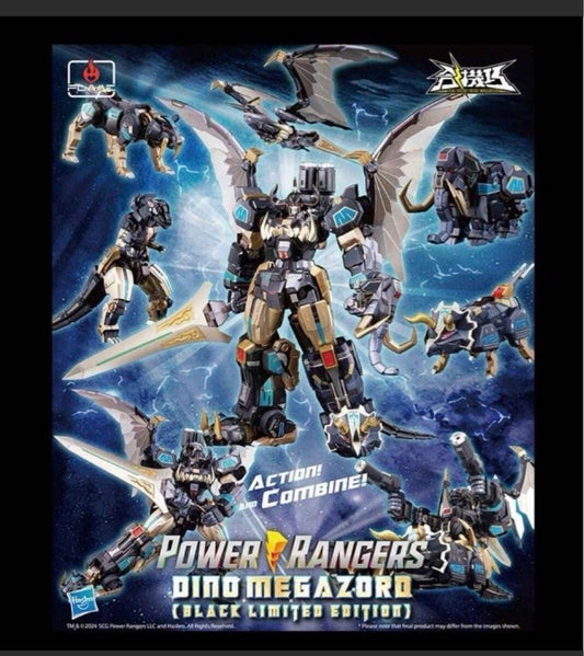 フレイムトイズ 合機巧 DINO MEGAZORD ダイノメガゾード大獣神 限定版 Black limited Edition