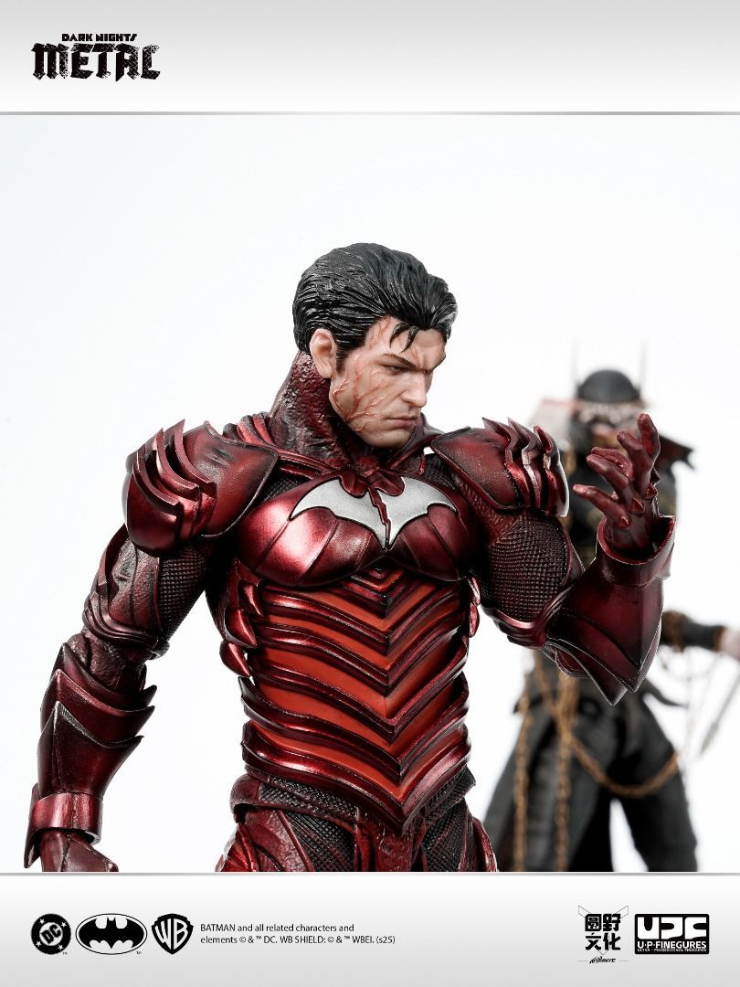 LPZZ 良品製造  DC004 『ダークナイツ：メタル』レッドデス  1/12 フィギュア
