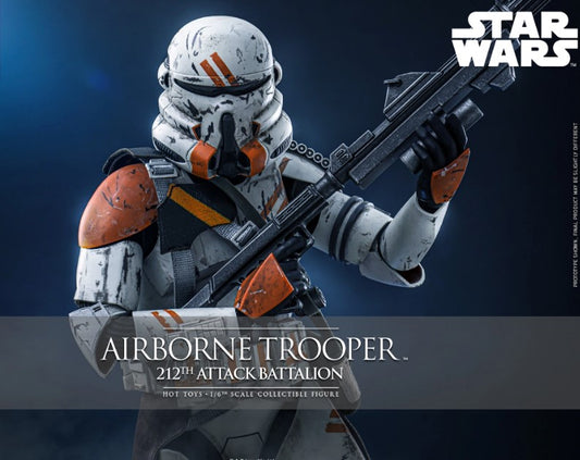 ホットトイズ MMS794『スター・ウォーズ　エピソード3／シスの復讐』エアボーン・トルーパー（第212突撃大隊）１/6 フィギュア