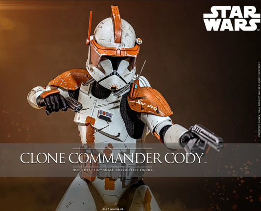 ホットトイズ MMS796『スター・ウォーズ　エピソード3／シスの復讐』コマンダー・コーディ（フェイズ1ヘルメット付き） １/6 フィギュア