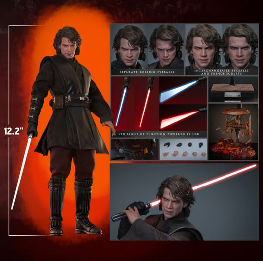 ホットトイズ MMS839 スター・ウォーズ　エピソード3／シスの復讐』 アナキン・スカイウォーカー 1/6 フィギュア