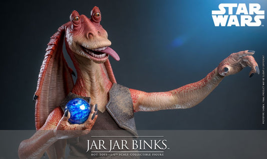 ホットトイズ MMS807  スター・ウォーズ　エピソード1／ファントム・メナス』ジャー・ジャー・ビンクス １/6 フィギュア