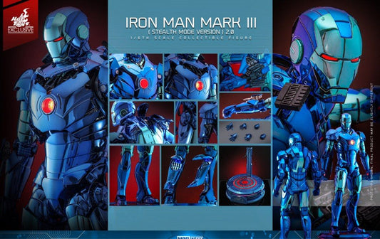 ホットトイズ MMS814D71 『アイアンマン』アイアンマン・マーク３（ブルー・ステルス版）2.0