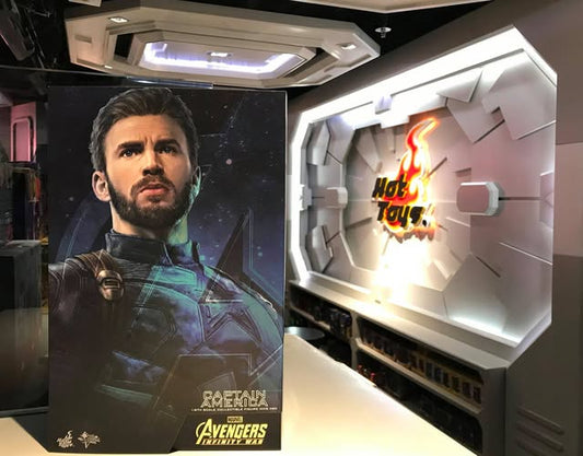 ホットトイズ  MMS480 『アベンジャーズ／インフィニティ・ウォー』キャプテン・アメリカ