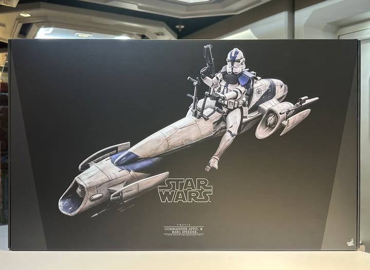 ホットトイズ TMS076ズ コマンダー・アポー＆BARCスピーダー １/6 フィギュア