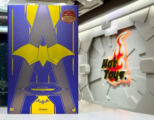 ホットトイズ VGM65『バットマン：アーカム・ナイト』 バットガール （パープル＆ゴールド版） １/6 フィギュア