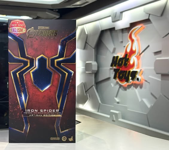 ホットトイズ MMS762AE  アルチザン『アベンジャーズ／エンドゲーム』 アイアン・スパイダー  植毛版 １/6 フィギュア