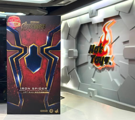 ホットトイズ MMS762AE  アルチザン『アベンジャーズ／エンドゲーム』 アイアン・スパイダー  植毛版