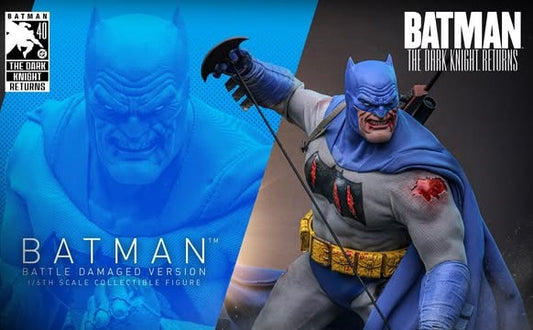 ホットトイズ CMS031 『バットマン：ダークナイト・リターンズ』 バットマン（バトルダメージ版）１/6 フィギュア