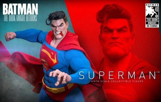 ホットトイズ CMS032『バットマン：ダークナイト・リターンズ』 スーパーマン １/6 フィギュア