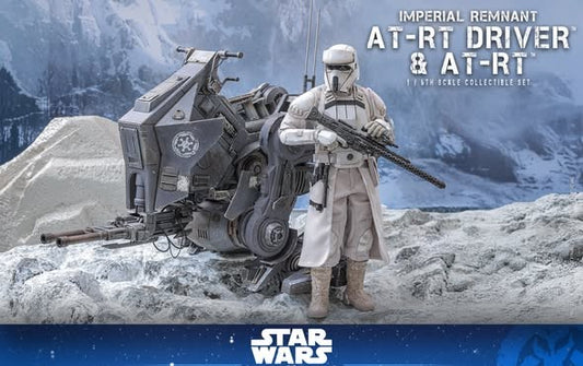 ホットトイズ MMS857 『スター・ウォーズ／マンダロリアン・アンド・グローグー』 インペリアル・レムナント AT-RTドライバー＆AT-RT 1/6フィギュア