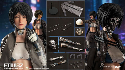 True1Toys FT0832B アンドロイド ビル (黒) 1/6フィギュア