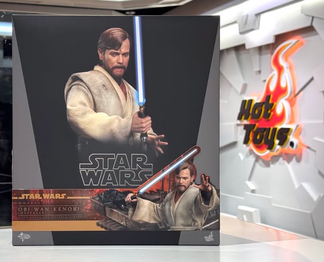 ホットトイズ MMS843 『スター・ウォーズ　エピソード3／シスの復讐』オビ＝ワン・ケノービ（ムスタファー）1/6 フィギュア　