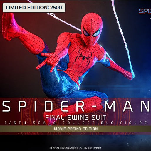 ホットトイズ MMS862 スパイダーマン Spider-Man ファイナルスイングスーツ 限定版 １/6 フィギュア