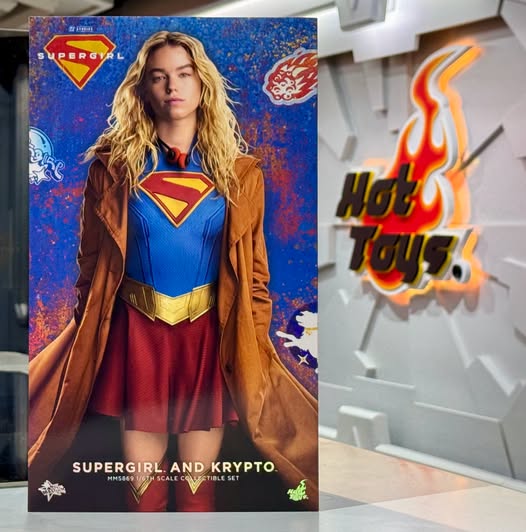 ホットトイズ MMS869『スーパーガール』　スーパーガール＆クリプト 1/6フィギュア Supergirl 