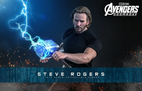ホットトイズ MMS928b 『アベンジャーズ／ドゥームズデイ』　スティーブ・ロジャース［ボーナス付き］  1/6 フィギュア