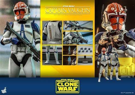 ホットトイズ TMS065 『スター・ウォーズ：クローン・ウォーズ』  キャプテン・ヴォーン