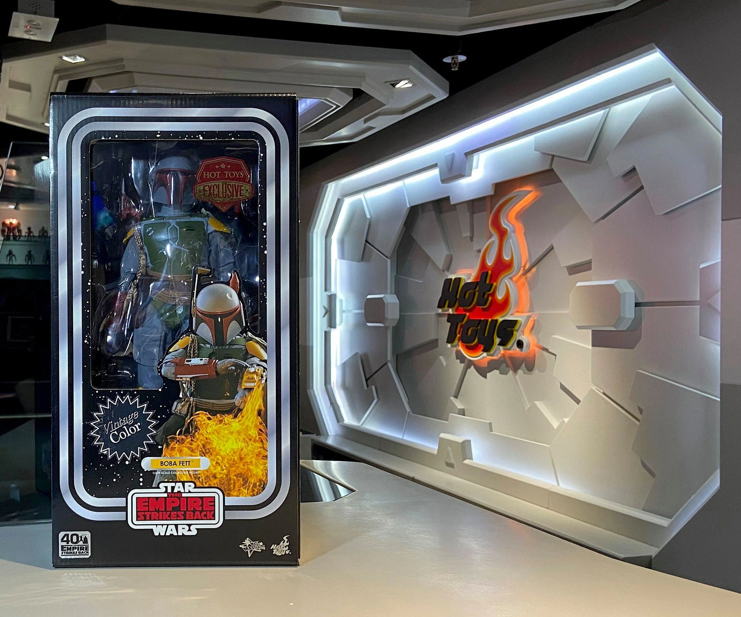 ホットトイズ MMS571『スター・ウォーズ　エピソード５／帝国の逆襲』 １／６スケールフィギュア　ボバ・フェット（ヴィンテージ・カラー版）［『スター・ウォーズ　エピソード５／帝国の逆襲』４０周年記念版］