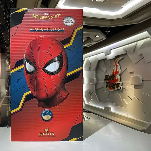 ホットトイズ QS015b 【クオーター・スケール】  スパイダーマン（デラックス版）［ボーナスアクセサリー付き］