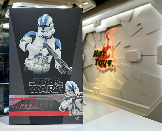 ホットトイズTMS092スター・ウォーズ クローン・トルーパー第501大隊　１/6 フィギュア