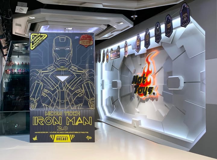 ホットトイズMMS523D29  アイアンマン・マーク６ネオンテックイエロー版