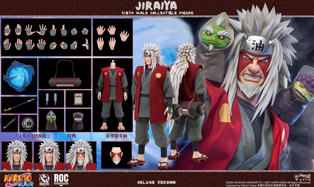 ROCKETTOYS ROC-020 「NARUTO ナルト疾風伝」 自来也 (仙人モード